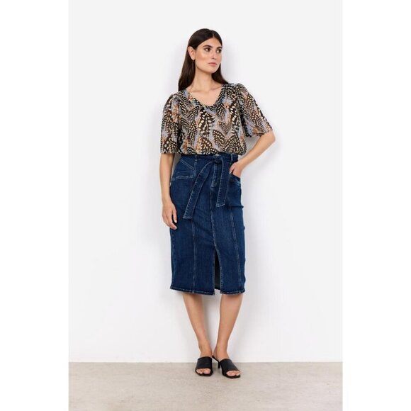 NWT SOYA CONCEPT PIRIL Print Blouse - Picture 2 of 5